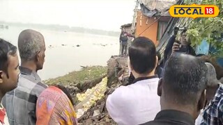 গঙ্গা ভাঙন পরিদর্শন