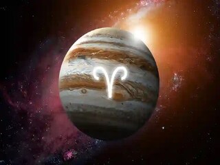 মেষ রাশিতে বৃহস্পতির অবস্থান
