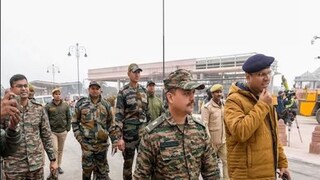 নিরাপত্তার চাদরে অযোধ্যা৷ ছবি- পিটিআই 