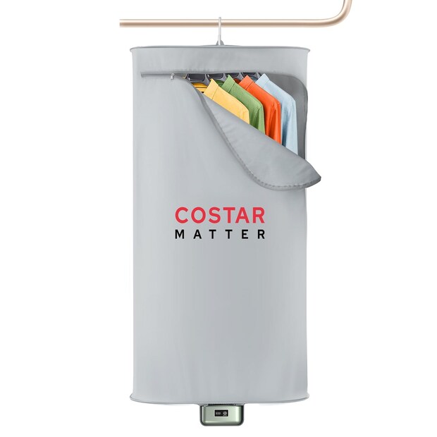 *Costar Matter Clothes Warmer: দাম ২,৪৬৯ টাকা। এর উপর Amazon Great Republic Days Sale উপলক্ষে পাওয়া যাচ্ছে ২৯ শতাংশ ছাড়। এই যন্ত্রটিতে একসঙ্গে ৬টি কাপড় শুকানো যায় অনায়াসে। এজন্য সময় লাগে মাত্র ১ ঘণ্টা। এতে রয়েছে বিশেষ হিটিং টেকনোলজি যা, হিট এবং এয়ার-ফ্লো দু’টি পদ্ধতি ব্যবহার করেই জাম-কাপড়ের আর্দ্রতা সম্পূর্ণরূপে দূর করে দেয়। তাই কোনও ভাবেই জামা-কাপড়ের ক্ষতি হয় না। সংগৃহীত ছবি। 