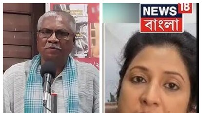 মনোরঞ্জন ব্যাপারী ও রুনা খাতুন৷ মনোরঞ্জন ব্যাপারী ও রুনা খাতুন৷