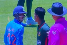 তেড়ে যাওয়া থেকে ধাক্কা দেওয়া!ছোটদের বিশ্বকাপে ভারত-বাংলাদেশ ম্যাচে তুমুল ঝামেলা