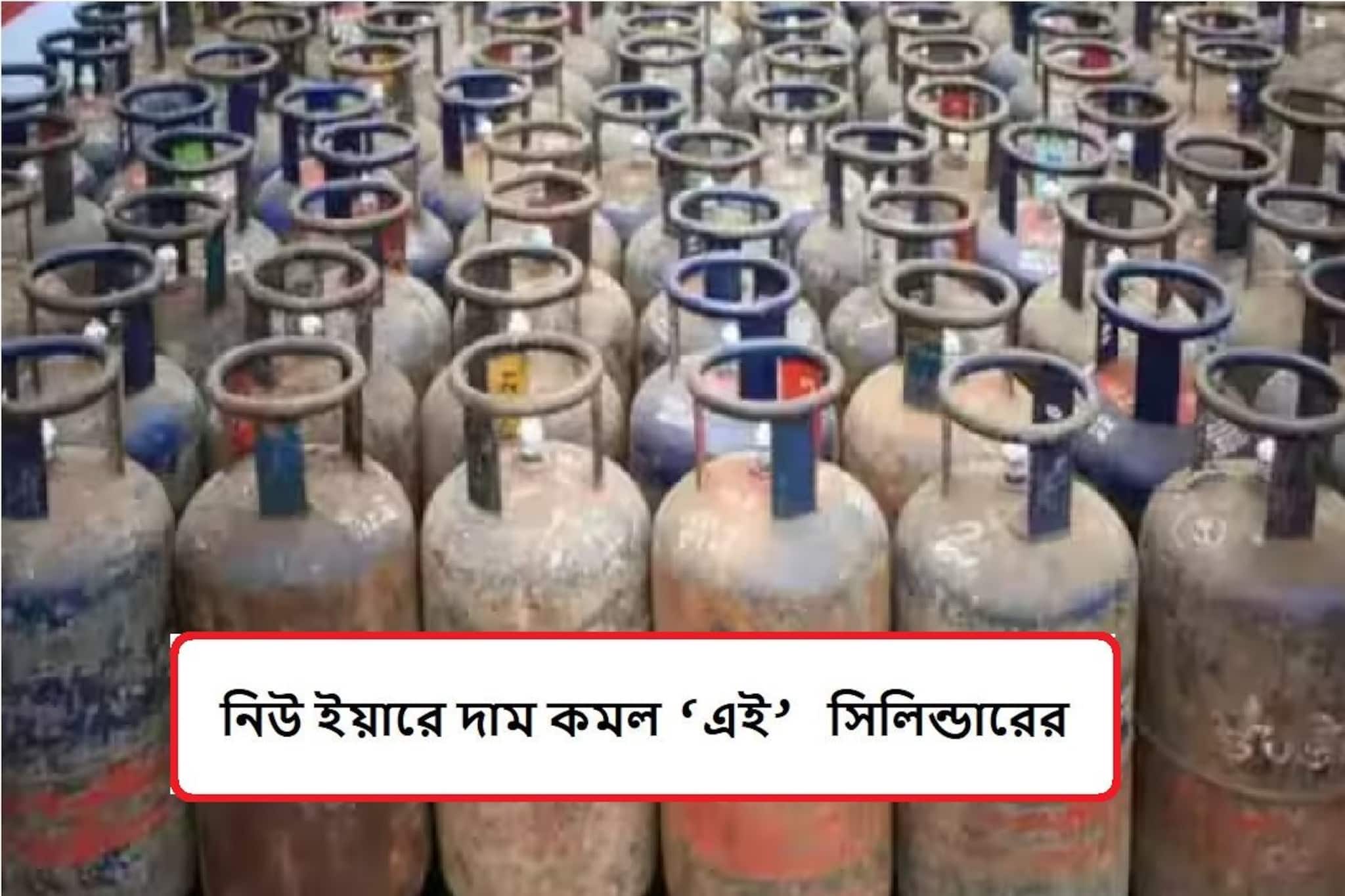 Gas Cylinder Price: নতুন বছরের প্রথম দিনেই ধামাকা খবর, দাম কমল সিলিন্ডারের