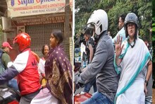 বাইকে চড়েই ব্রিগেডে, সাদামাঠা পোশাক! মমতা-মীনাক্ষীর মিল খোঁজার চেষ্টা অনেকের