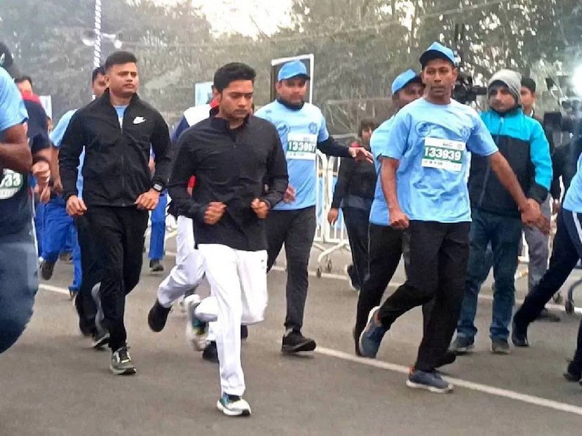 ২১ জানুয়ারি রবিবার অনুষ্ঠিত হল কলকাতা পুলিশের ম্যারাথন প্রতিযোগিতা৷