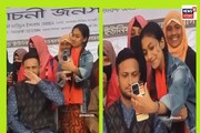 প্রচার চলাকালীন স্টেজে মহিলা ভক্তদের সেলফির দাবি, তার মধ্যে এ কী করলেন শাকিব