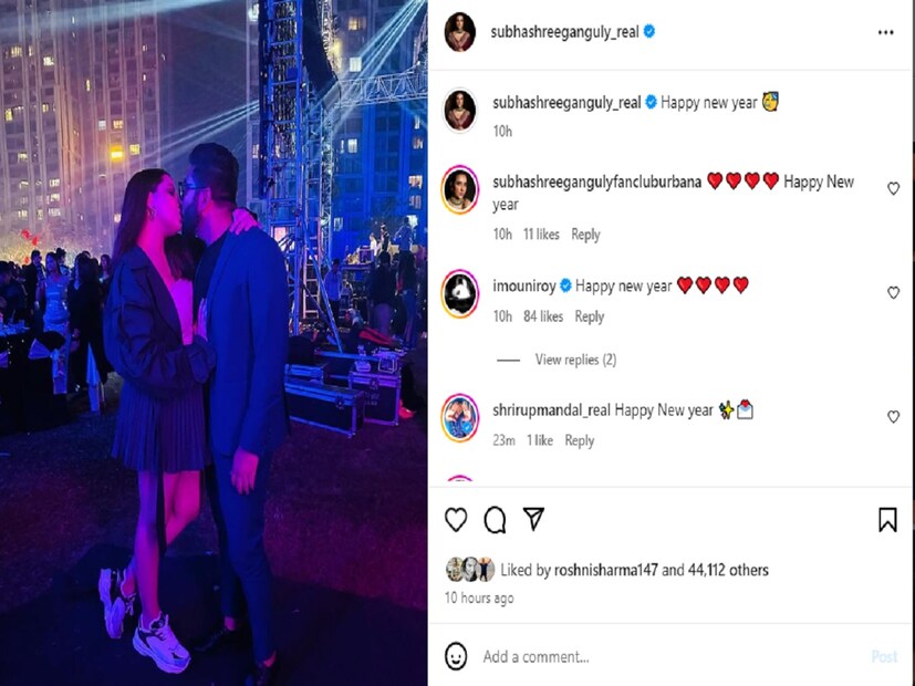*শুভশ্রী নিজের সোশ্যাল মিডিয়া হ্যান্ডেলে বছরশুরুতেই একটি প্রেমের ছবি শেয়ার করেছেন। সেখানে দেখা গিয়েছে রাজের ঠোঁটে ডুবেছে অভিনেত্রীর ঠোঁট। সেই ছবি এখন সোশ্যাল মিডিয়ায় ভাইরাল। 