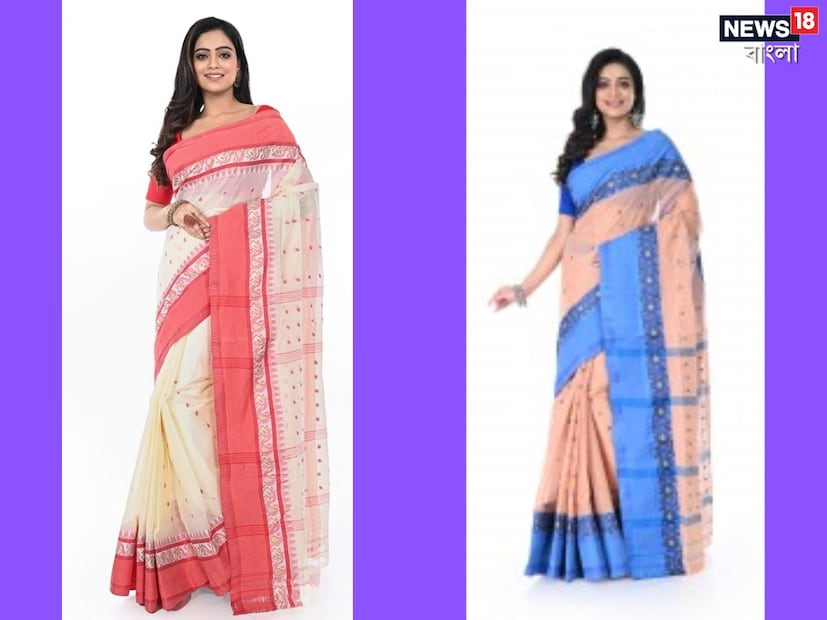 বাংলাদেশে টাঙ্গাইল শাড়ি প্রথম বোনা হয়। তারপর উনবিংশ শতাব্দীর শেষদিকে পশ্চিমবঙ্গে আসে সেই। অফ হোয়াইট, হালকা রঙের উপর বোনা হয় এই টাঙ্গাইল শাড়ি। 