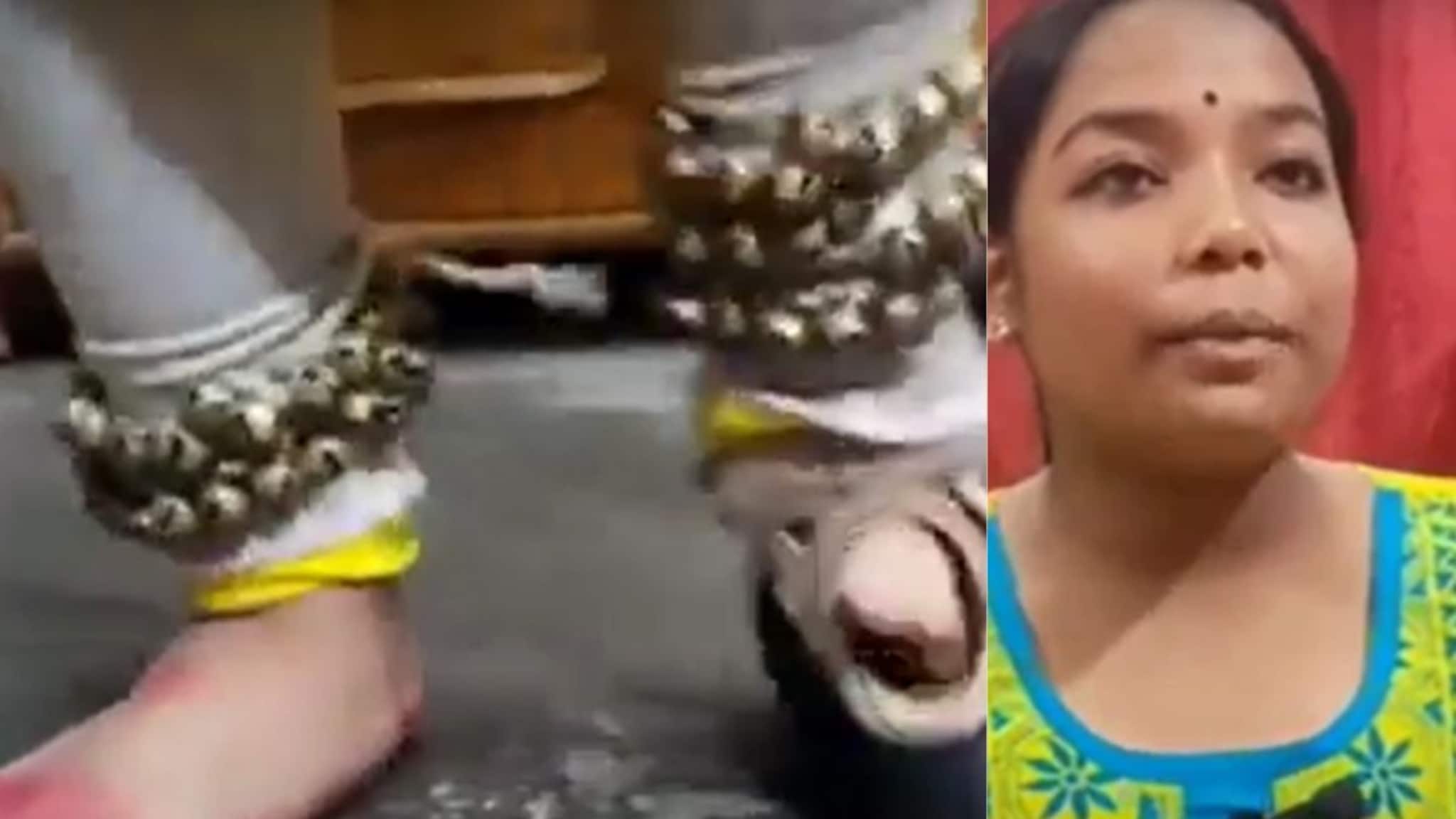 এক পায়ের জাদুতেই নাচে বাজিমাত অদ্রিজার!