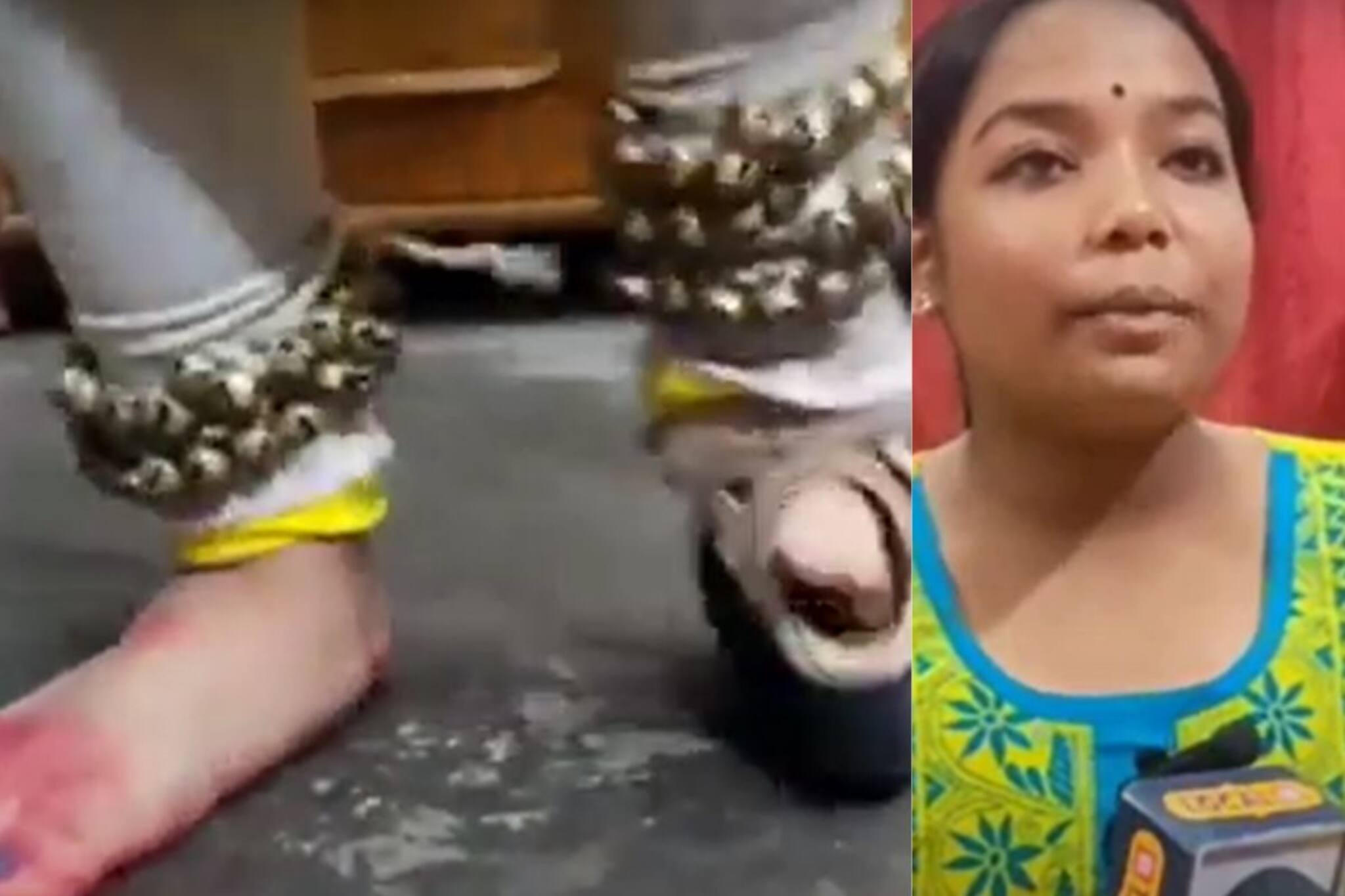 এক পায়ের জাদুতেই নাচে বাজিমাত অদ্রিজার!