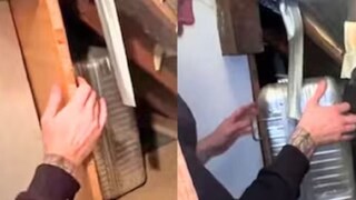 ঘর পরিষ্কার করার সময় দেখা গেল গোপন দরজা, পাওয়া গেল একটা রহস্যময় ব্রিফকেস, যা বের হল দেখে সবাই বলছে বাড়ি ছেড়ে যেতে