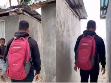 স্কুলের ভাঙাচোরা শৌচাগারের পিছনে এ কোন দৃশ্য… যেন এক অন্য ‘দুনিয়া’, ভাইরাল ভিডিও দেখে বিস্মিত নেটিজেনরা