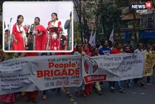 বাম-যুবদের ব্রিগেডে ‘রাজ্য সঙ্গীত’, উড়ছে দেশের তেরঙা! বেনজির দৃশ্যের কারণ কী?