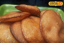 পিঠে নাকি লুচি! একেবারে গোল ফুলকো গরম গরম নলেন গুড়ের পিঠে খান