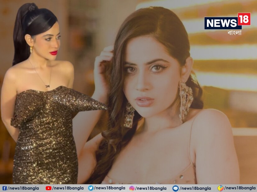 বুক থেকে বেরিয়েছে শিংয়ের মতো এক জিনিস। শিমারি পোশাক। কোথায় যে তিনি যাচ্ছেন তা কিন্তু কেউ জানে না।