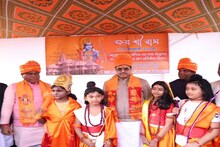 রামলালার প্রাণপ্রতিষ্ঠা, সারাদেশ জুড়ে উৎসব! অকাল দীপাবলি পালন ত্রিপুরাতে