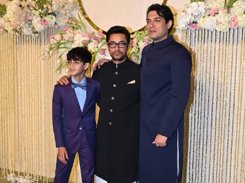 আমিরের প্রাক্তন স্ত্রী কিরণ রাও গরহাজির থাকলেও দেখা গেল ইরার সৎ ভাই, কিরণ-পুত্র আজাদ রাও এবং নিজের ভাই জুনেইদ উপস্থিত ছিলেন৷