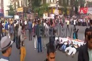 DA-র দাবিতে বিক্ষোভ, আন্দোলনে সংগ্রামী যৌথ মঞ্চের আন্দোলন