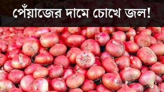 ঝড়ের বেগে বাড়ল পেঁয়াজের দাম! কাটার আগেই চোখে জল! কমবে কবে? জানুন ঝড়ের বেগে বাড়ল পেঁয়াজের দাম! কাটার আগেই চোখে জল! কমবে কবে? জানুন