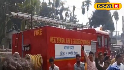 ভয়ানক অগ্নিকাণ্ডে লক্ষাধিক টাকার ক্ষতি দিনহাটায় ভয়ানক অগ্নিকাণ্ডে লক্ষাধিক টাকার ক্ষতি দিনহাটায়