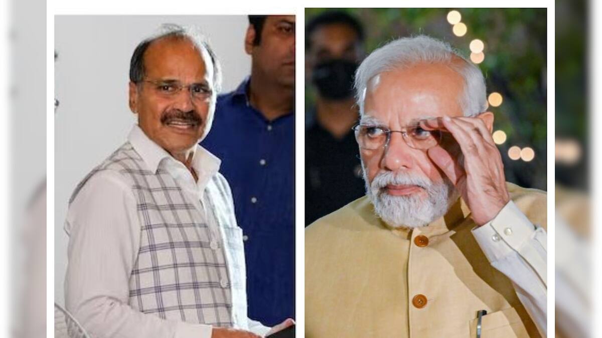 Modi mocks at Adhir Ranjan Chowdhury: 'অধীরবাবুর হাল দেখছি', বহরমপুরের ...