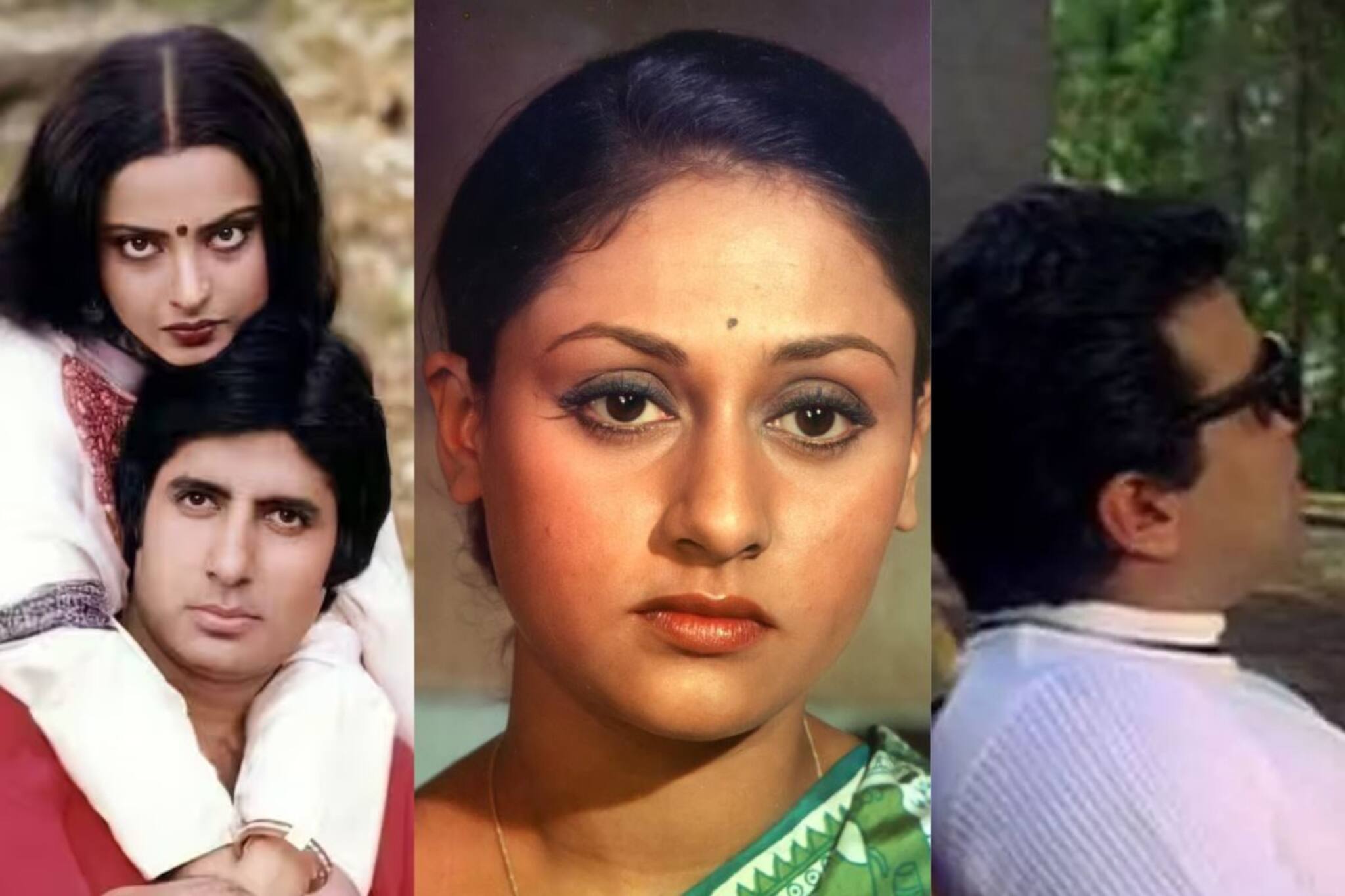 শুধু অমিতাভ-রেখাকে নিয়েই যত চর্চা! স্বামীর বন্ধু, নায়কের জন্য পাগল ছিলেন জয়া