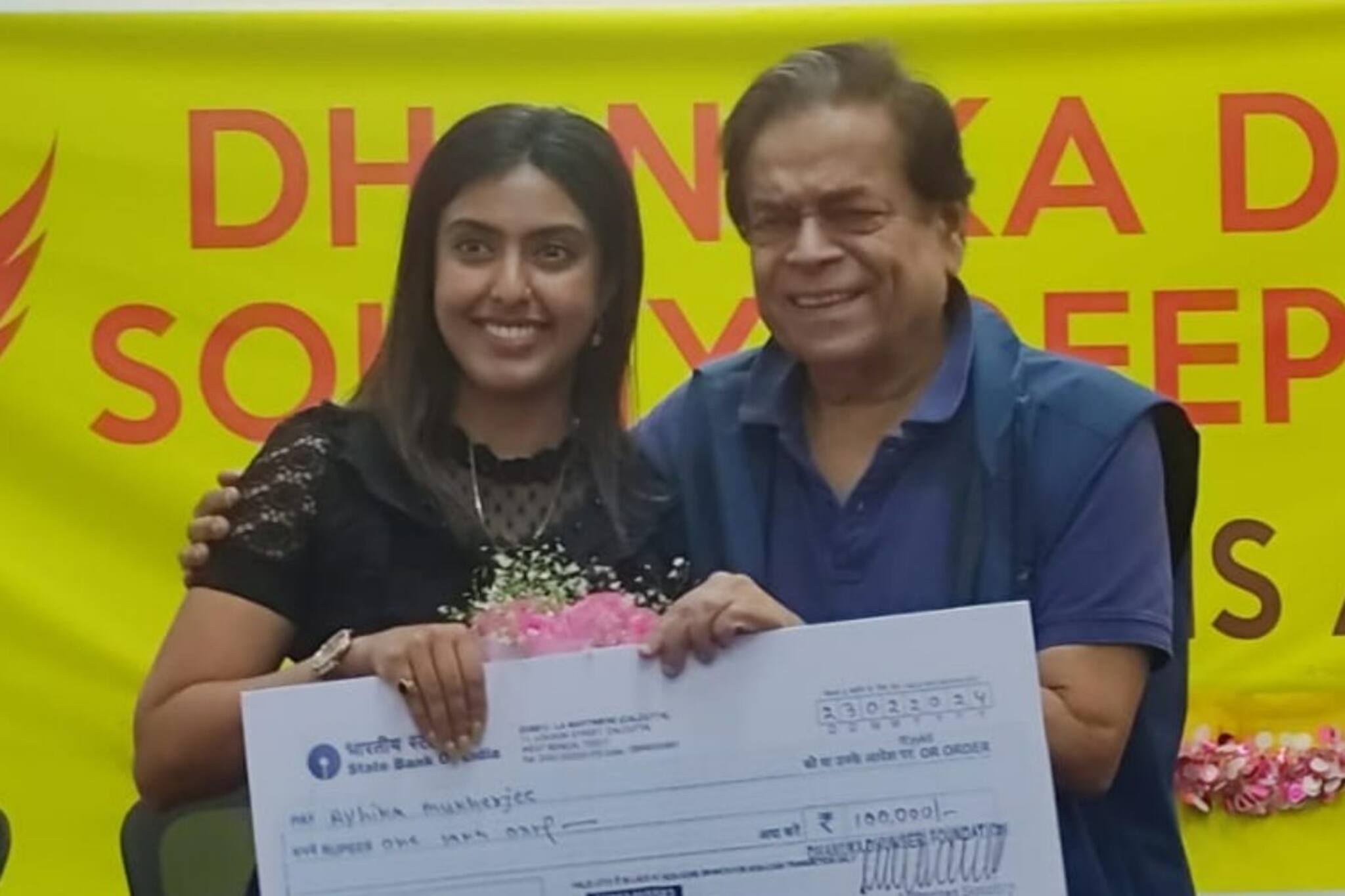 'ভাববেন না বাই চান্স জিতেছি',বিশ্বের ১ নম্বরকে হারিয়ে সংবর্ধনা মঞ্চেও দৃঢ় ঐহিকা