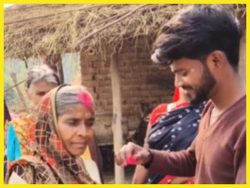এই ভিডিও-তে দেখতে পাওয়া গিয়েছে যেই প্রৌঢ়াকে বিয়ে করছেন সেই প্রৌঢ়াকেই পরের ভিডিও মায়ের ভূমিকায় রেখেছেন ৷ ছবি সৌজন্যে ইনস্টাগ্রাম ৷ 