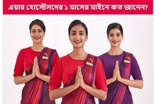একজন বিমানসেবিকার ১ মাসের স্যালারি কত জানেন? উচ্চ মাধ্যমিকে ৫৫% থাকলে মেলে সুযোগ
