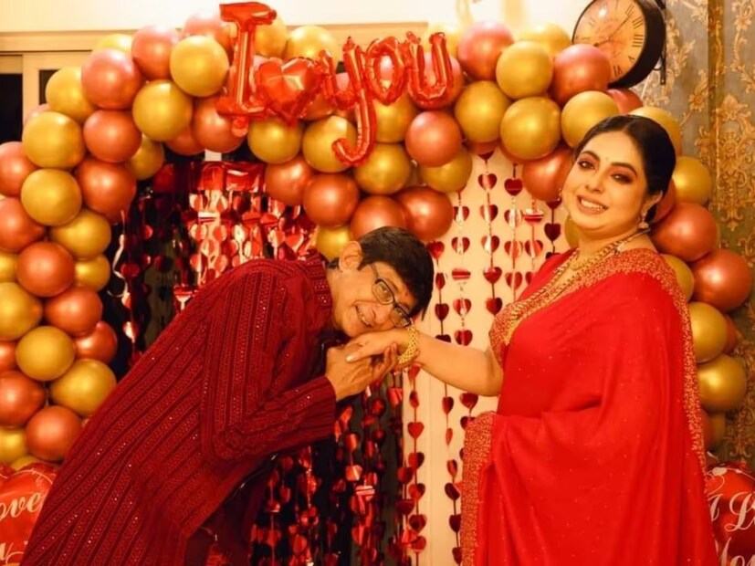 খুল্লামখুল্লা প্রেম করতে কখনওই সাবলীল ছিলেন না কাঞ্চন মল্লিক ও শ্রীময়ী চট্টরাজ৷ এমনকী নিজেদের সম্পর্ককে প্রকাশ্যে আনতে নারাজ ছিলেন তারা৷ কখনও ভাই-বোন, কখনও বন্ধুত্ব বলে দাবি করেছেন তাঁরা৷ এবার আইনত স্বামী-স্ত্রী হলেন তারকা জুটি৷  