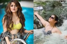বৃষ্টিভেজা শরীর, নিজেকে সামলাতে না পেরে যা করলেন শ্রাবন্তী...! ভিডিও ভাইরাল