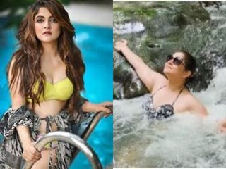 বৃষ্টিভেজা শরীর, নিজেকে সামলাতে না পেরে যা করলেন শ্রাবন্তী...! 