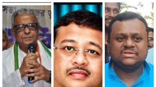 শিশির, দিব্যেন্দু ও সৌমেন্দু অধিকারী৷