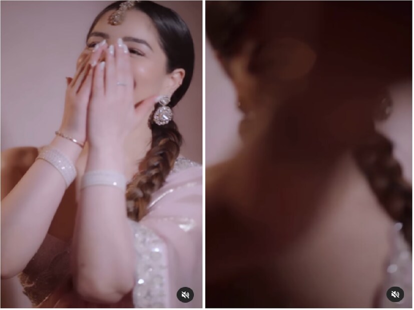 সারা তেন্ডুলকর একটি গোলাপি শাড়ি পরে ফটোশ্যুট করেছেন। সোশ্যাল মিডিয়ায় ভাইরাল হচ্ছে তাঁর শাড়ি পরার নানা ফটো ফ্যানরা স্টিল করে মনের মণিকোঠায় রেখে দিচ্ছেন৷ সারা একটি গোলাপী শাড়িতে উজ্জ্বলভাবে জ্বলজ্বল করছে।