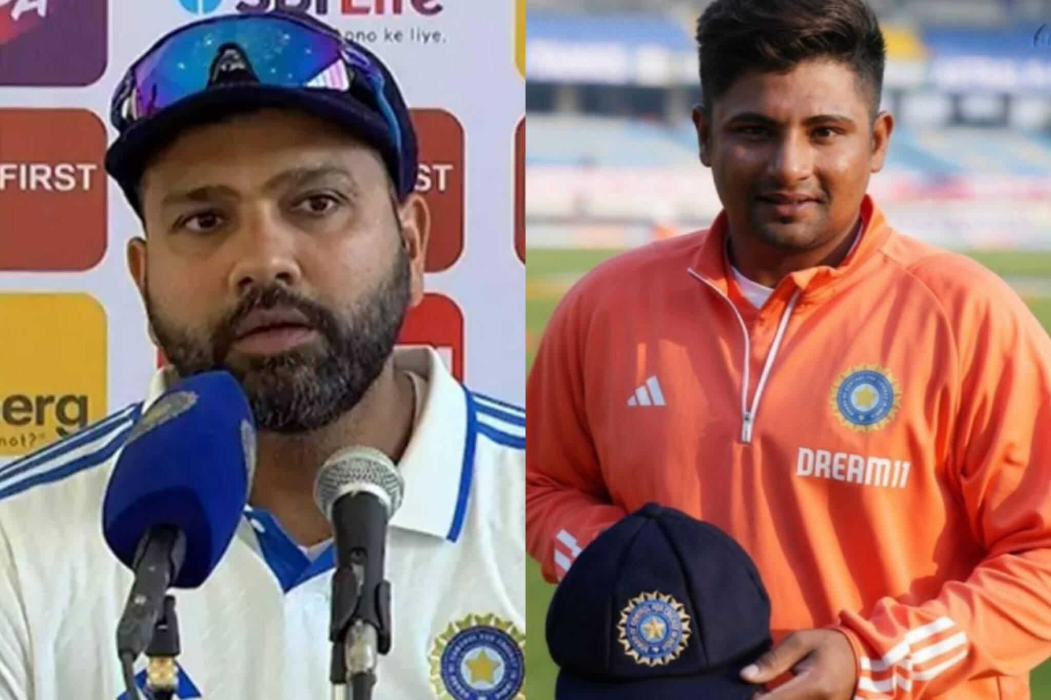 তৃতীয় টেস্ট শেষে সরফরাজকে নিয়ে বড় মন্তব্য করলেন রোহিত, যা আগে কখনও বলেননি