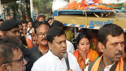 তৃণমূলকে নিশানা করে হুঁশিয়ারি সুকান্ত মজুমদারের তৃণমূলকে নিশানা করে হুঁশিয়ারি সুকান্ত মজুমদারের