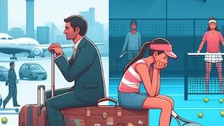 টেনিস খেলোয়াড় কন্যার জন্য কাতর আর্জি এক অসহায় বাবার; অথচ তাতেও মন গলল না বিমান সংস্থার