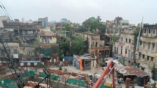 বউবাজারে ক্ষতিগ্রস্ত বাড়ির হস্তান্তর