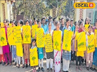 গানে প্রতিবাদ গাছ কাটার বিরুদ্ধে