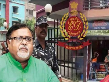 পার্থ ঘনিষ্ঠের বাড়িতে হানা