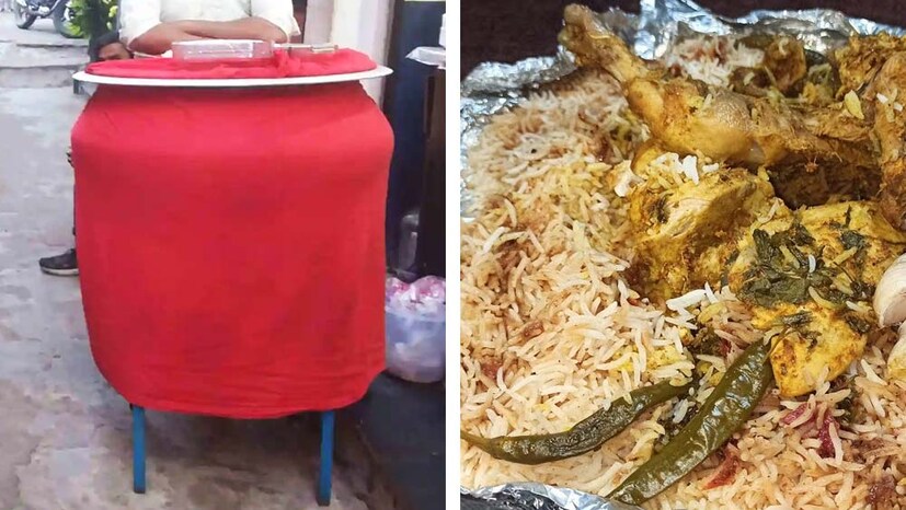 ইতিহাস ঘাঁটলে জানা যায়, সম্রাট হুমায়ুনের খাদ্য পরিবেশনে ‘দরবারি রীতি’ অনুযায়ী, রুপোলি পাত্রের খাবারগুলির জন্য লাল কাপড় আর অন্য ধাতব বা চিনামাটির পাত্রগুলিকে সাদা কাপড়ে ঢেকে নিয়ে আসা হত