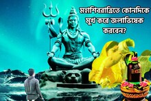মহাশিবরাত্রিতে শিবলিঙ্গে জলাভিষেকের বড় নিয়ম, কোন দিকে মুখ করে মহাদবকে অর্পণ?