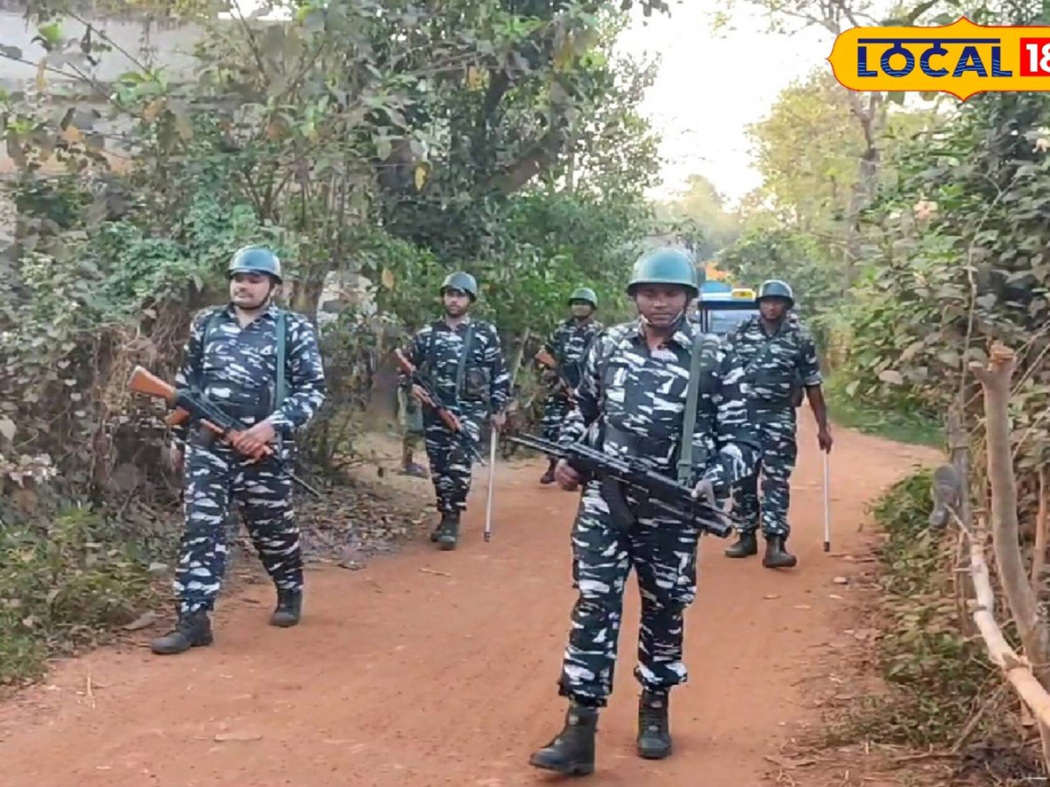 Lok Sabha Elections 2024: ভারী বুটের আওয়াজে স্তব্ধ জঙ্গলমহল, কী ঘটল আবার?