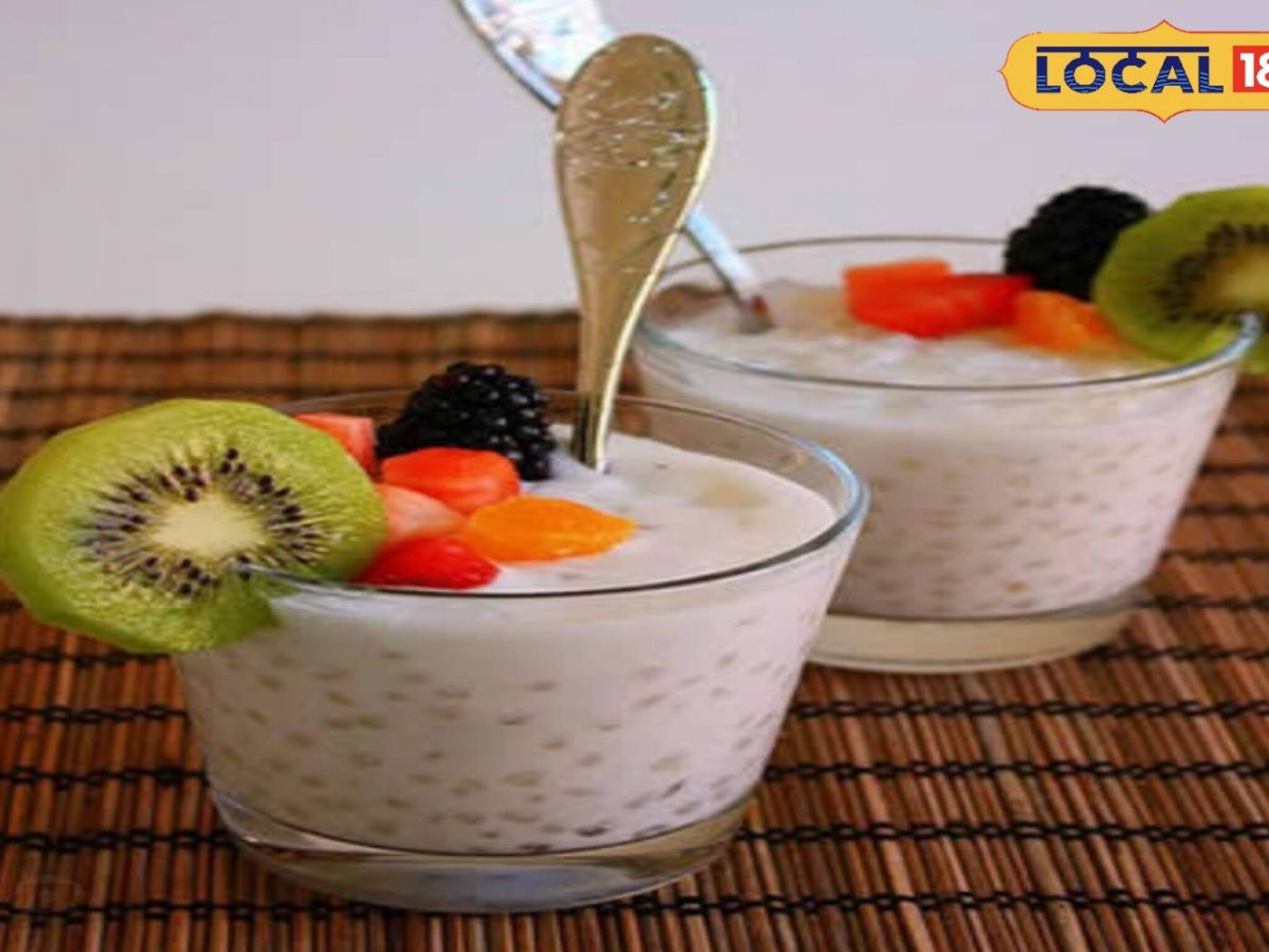 ঘন দুধে ফলের মিশেলে বানান সাবুদানার শরবত, উপবাস ভাঙতে জুড়িহীন এই শীতল পানীয়