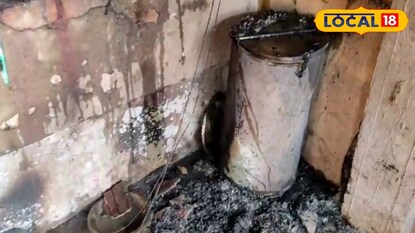 বাদুড়িয়ায় অঙ্গনওয়াড়ি কেন্দ্রে আগুন, পুড়ে ছারখার শিশু খাদ্য