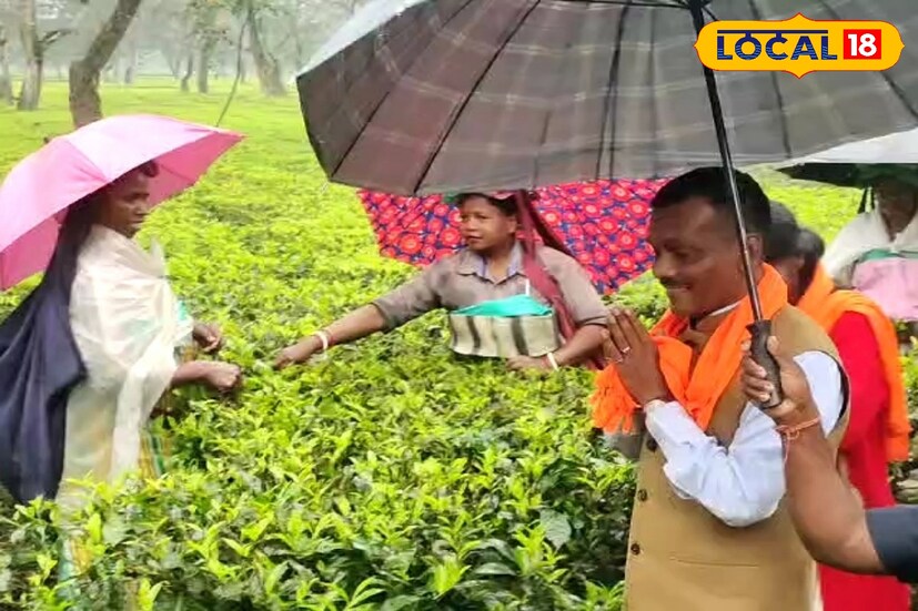 বিজেপি প্রার্থী মনোজ টিগ্গা শুনলেন শ্রমিকদের কথা