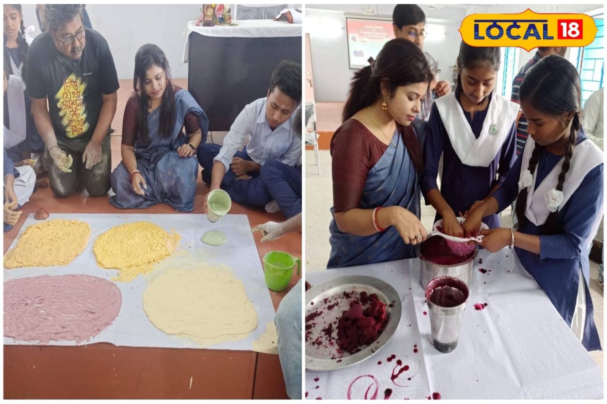 ভেষজ আবিরই ভরসা, বসন্ত উৎসব পালন পুরুলিয়ায়