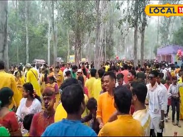 বোলপুরে বসন্ত উৎসব 