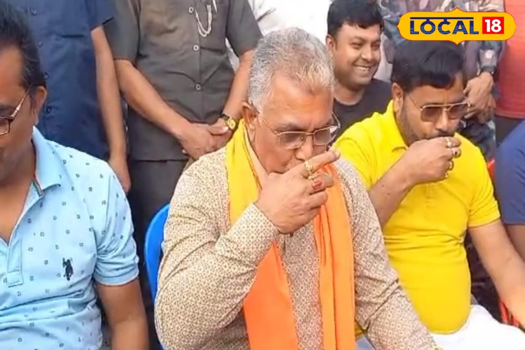 বদলালেন না দিলীপ ঘোষ! দুর্গাপুরের সকালে যা করলেন, দেখে থ সকলে