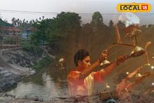 উল্টো পথে বয়ে চলেছে স্রোত! গঙ্গা না হয়েও তার পাড়ে 'গঙ্গা আরতি'